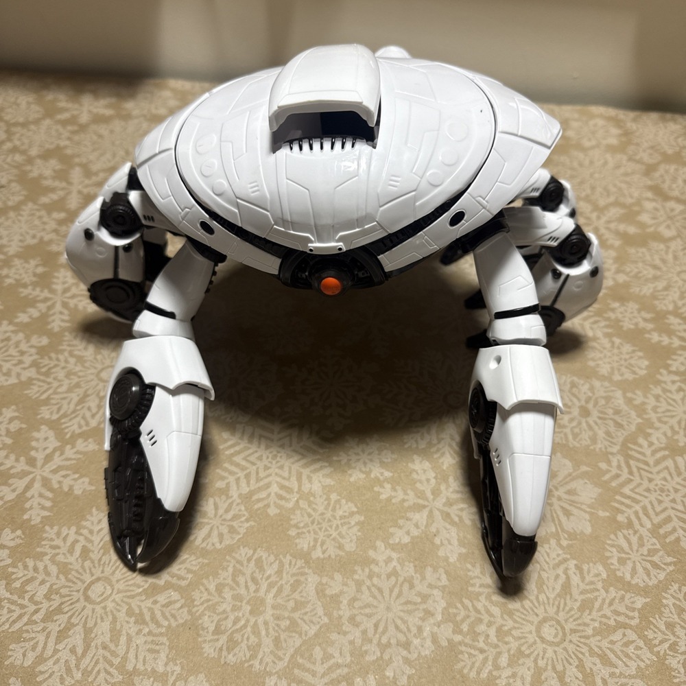 Sonic The Hedgehog 3 Crab Mech White Black Action Figure Articulated Claws Legs